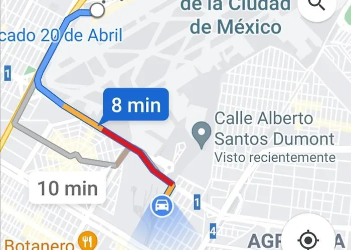 Departamento Muy Cercano Al Aeropuerto Cd. Mex T2 Apartamento